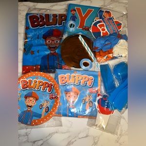 Blippi birthday party decorations